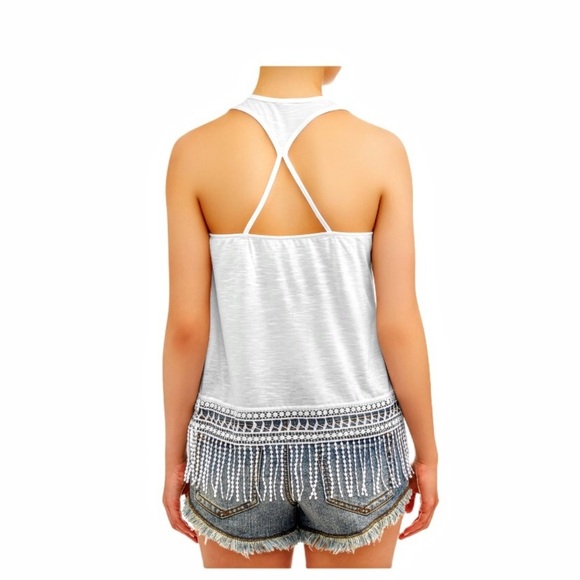 Juniors' 4th of July Fringe Graphic Tank Top 🇺🇸 - Picture 4 of 9